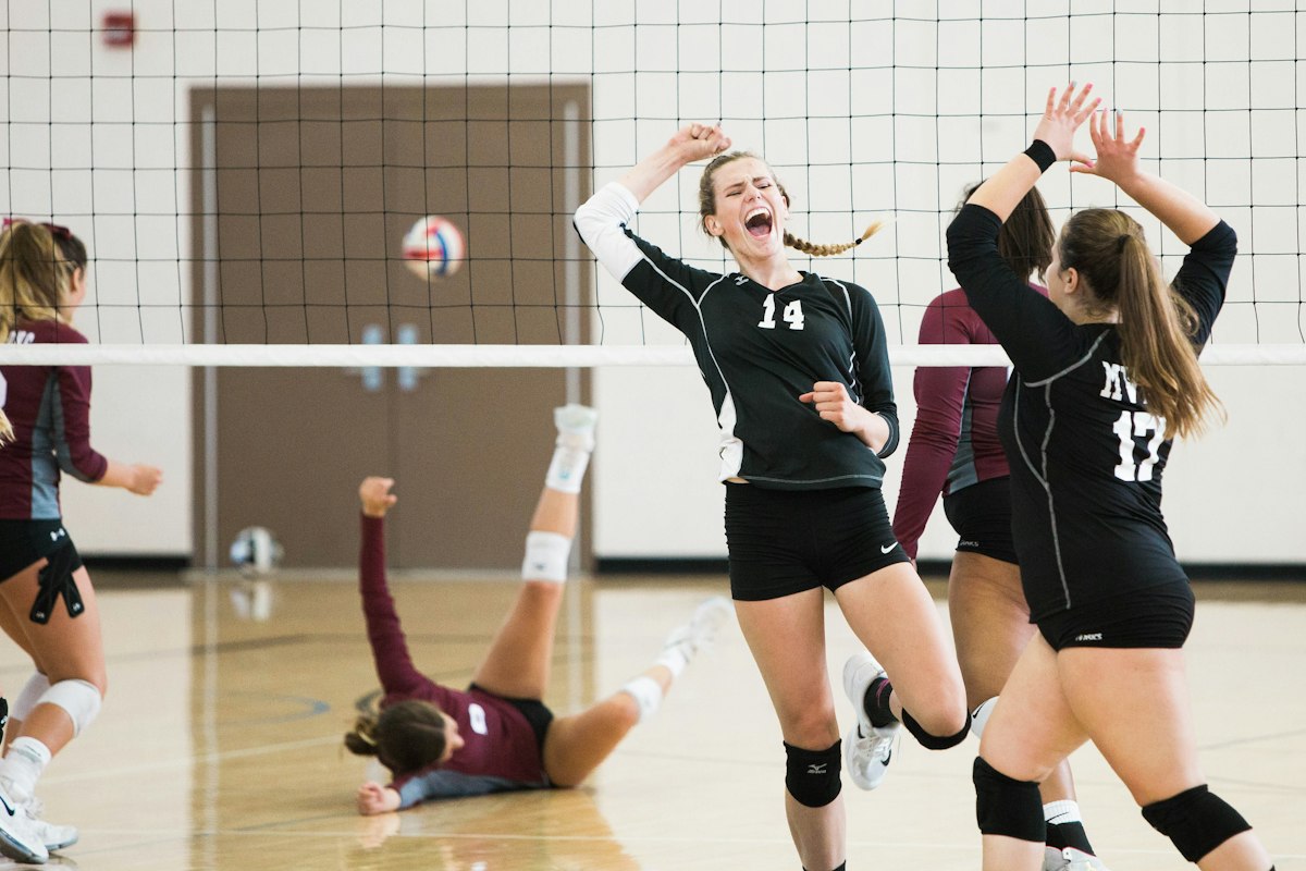 Volleyball match